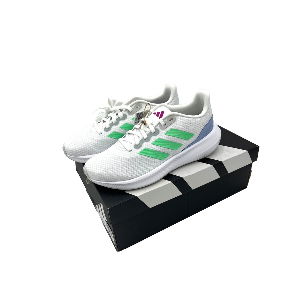 Adidas Women's Run Falcon 3.0 W‎ Sneaker White/Pulse Mint/Blue Dawn HP7561 5.5